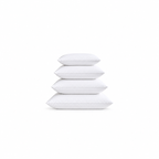Oreillers en plumes d'oie et fibres polyester