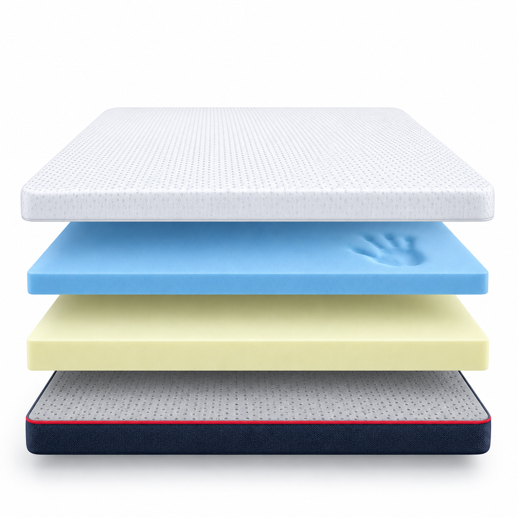 Surmatelas mousse à mémoire de forme 10 cm