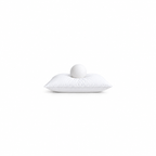 Oreillers en plumes d'oie et fibres polyester
